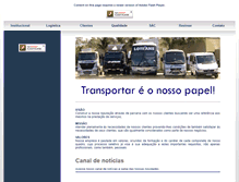 Tablet Screenshot of lotrans.com.br